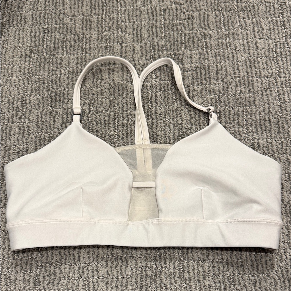 Alo allure mesh airlift bra size large